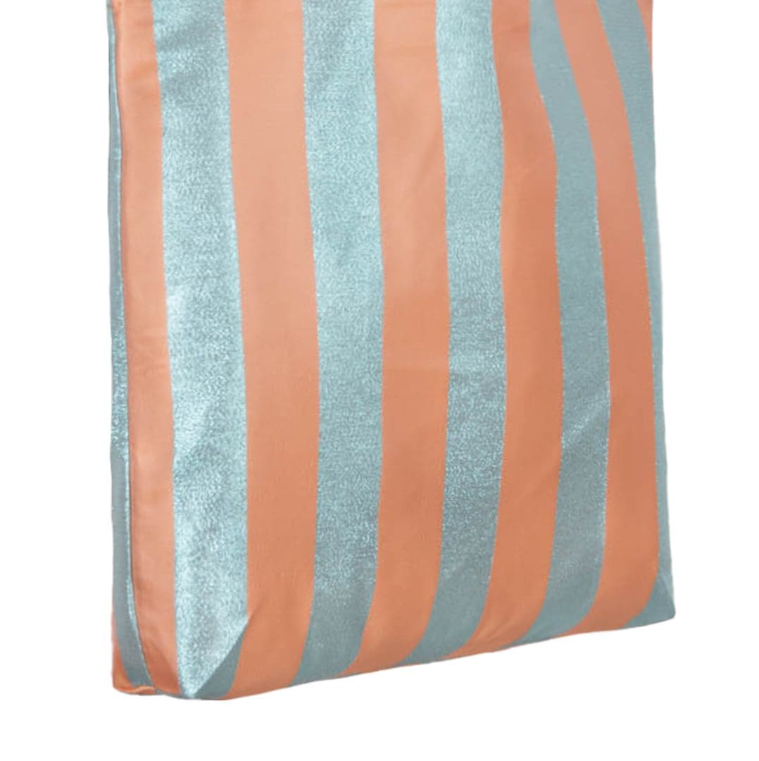 #395-777-bag – Peach-Blue stripe w-lurex – Extra 1