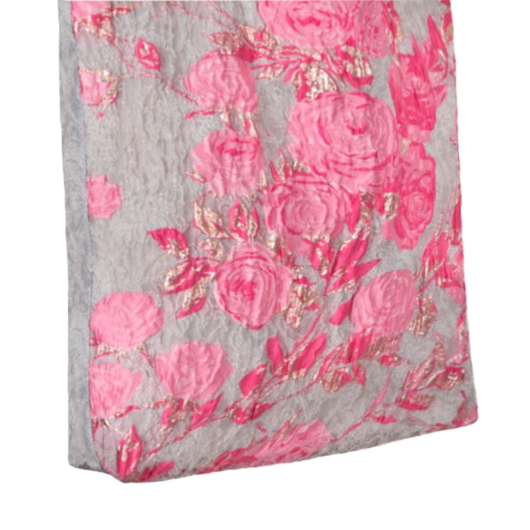 #425-769-bag – Grey w-Pink flowers – Extra 1