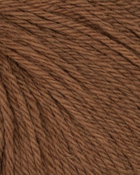 Yak uld i farven brun